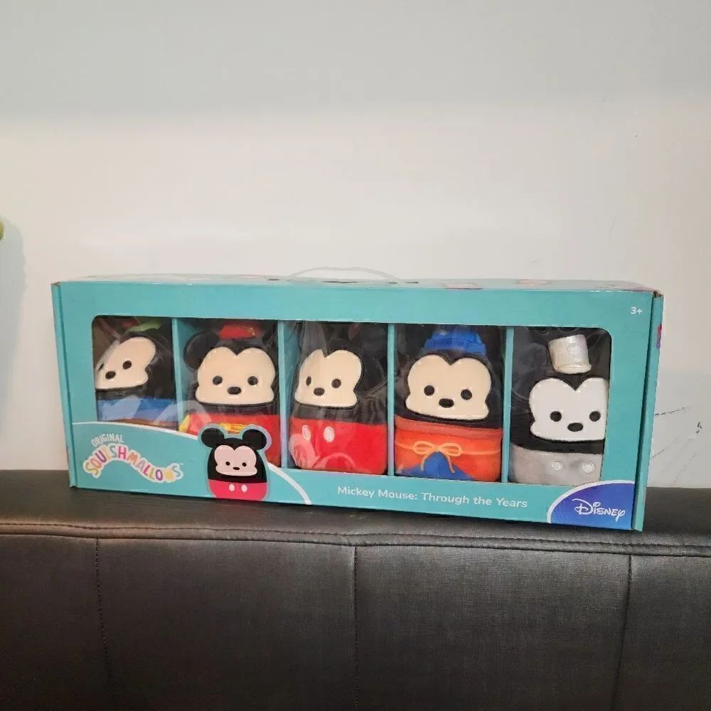 New! Squishmallow Mickey Through The Years